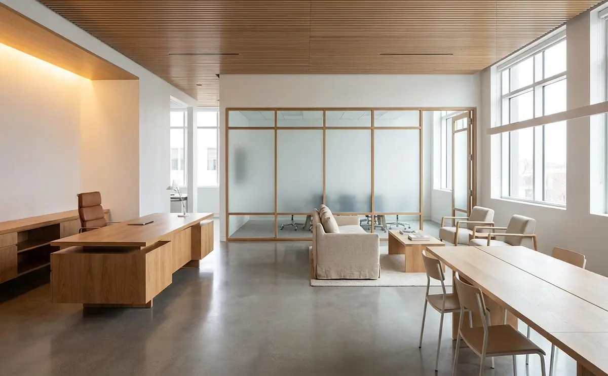 ایده دکوراسیون دفاتر اداری