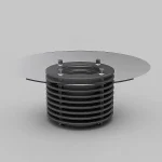 میز کنفرانس گرد کد ER900-C1 ارکات-1